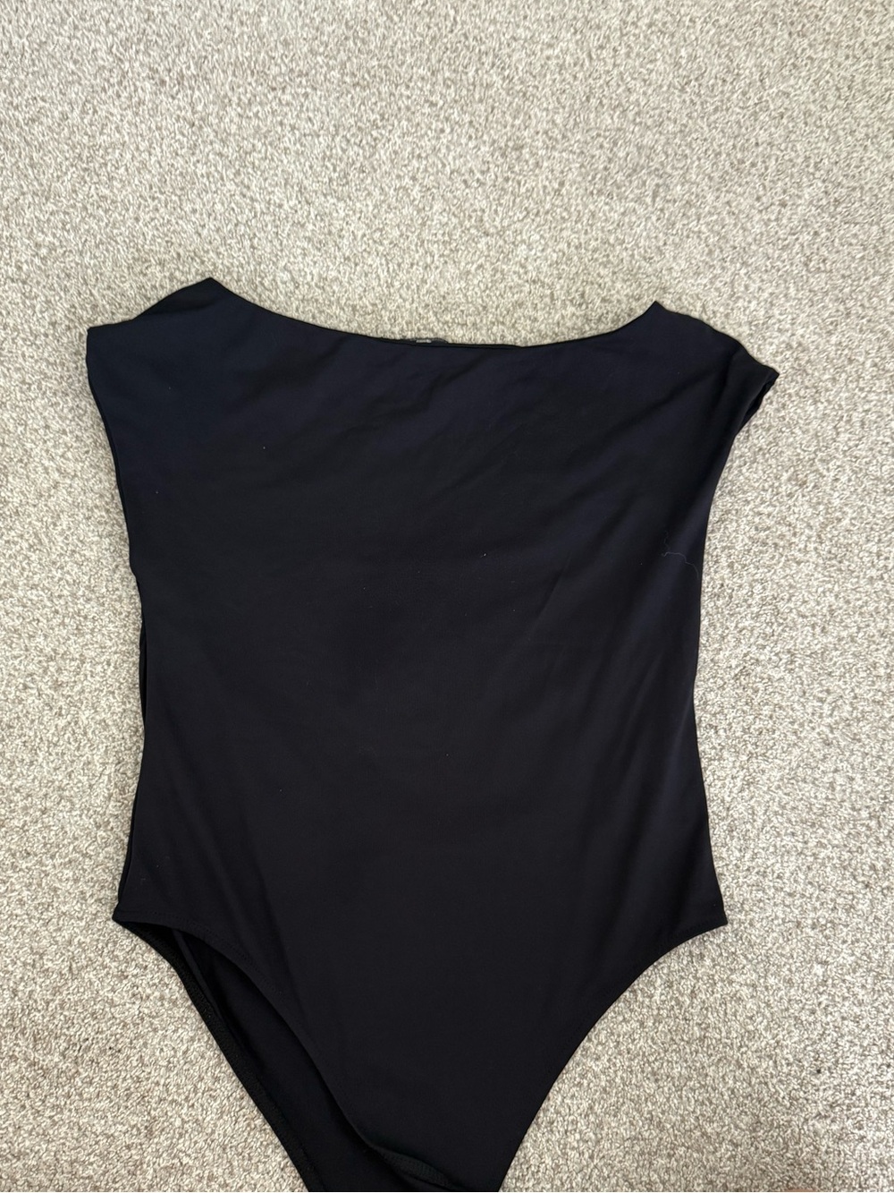 Zara Black One-Piece Bodysuit